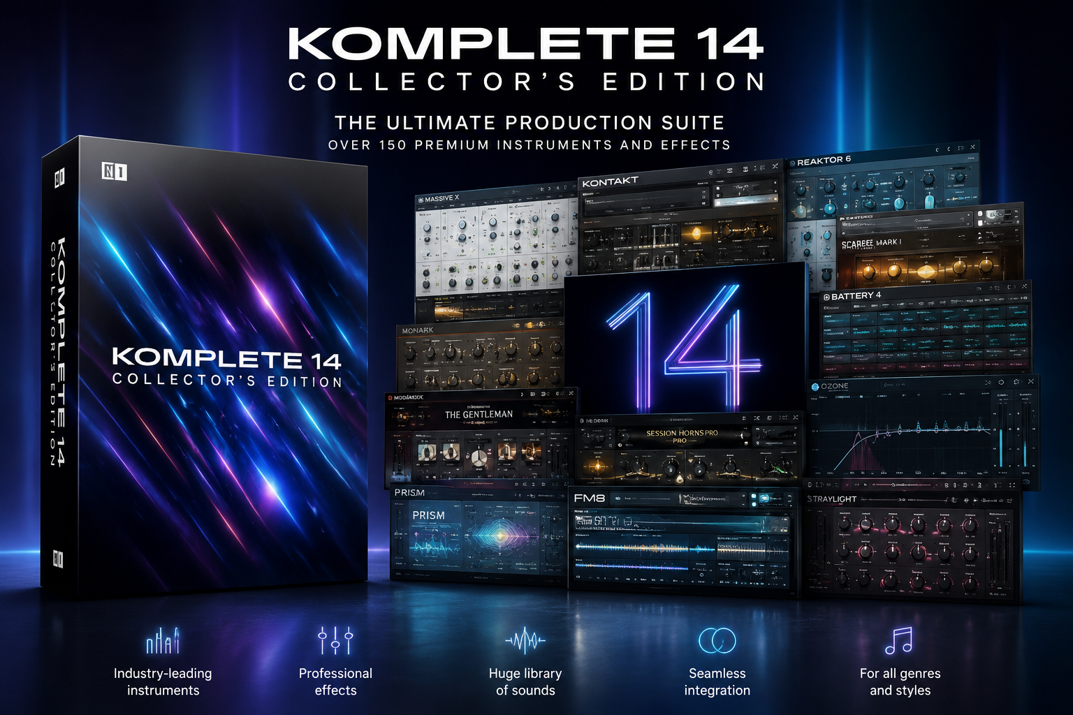 Native Instruments KOMPLETE 14 Collector's Edition Update